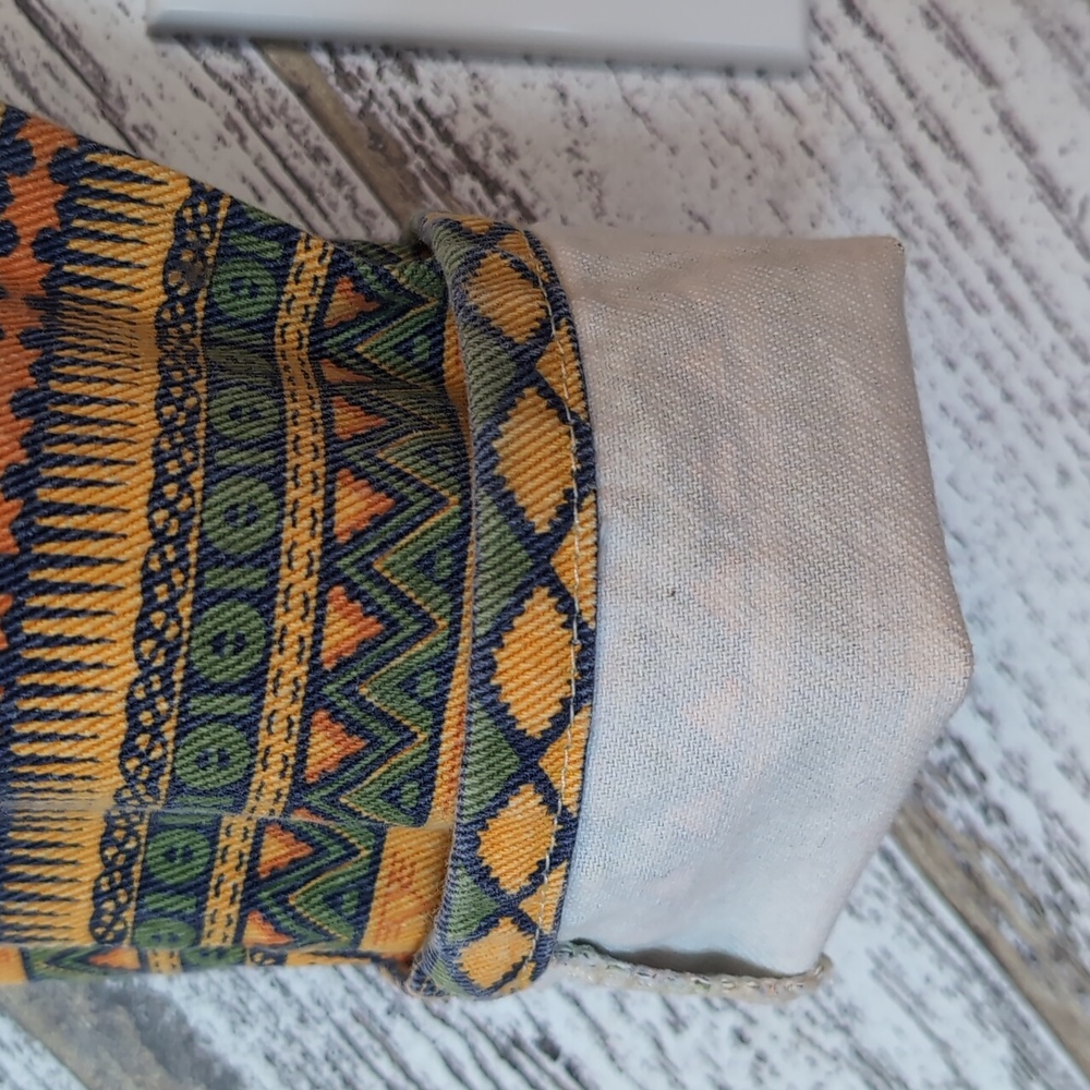 Multicolor Patterned Jeans - Picture 8 of 10